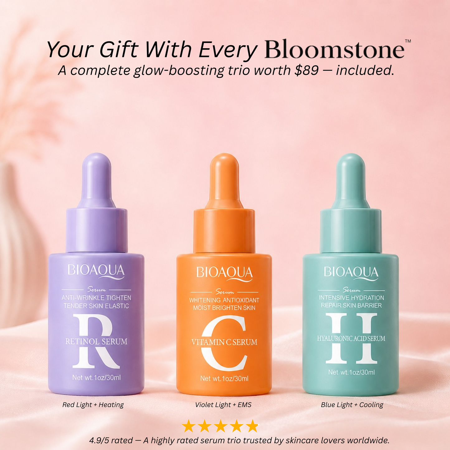 Bloomstone™ Light Therapy Gua Sha