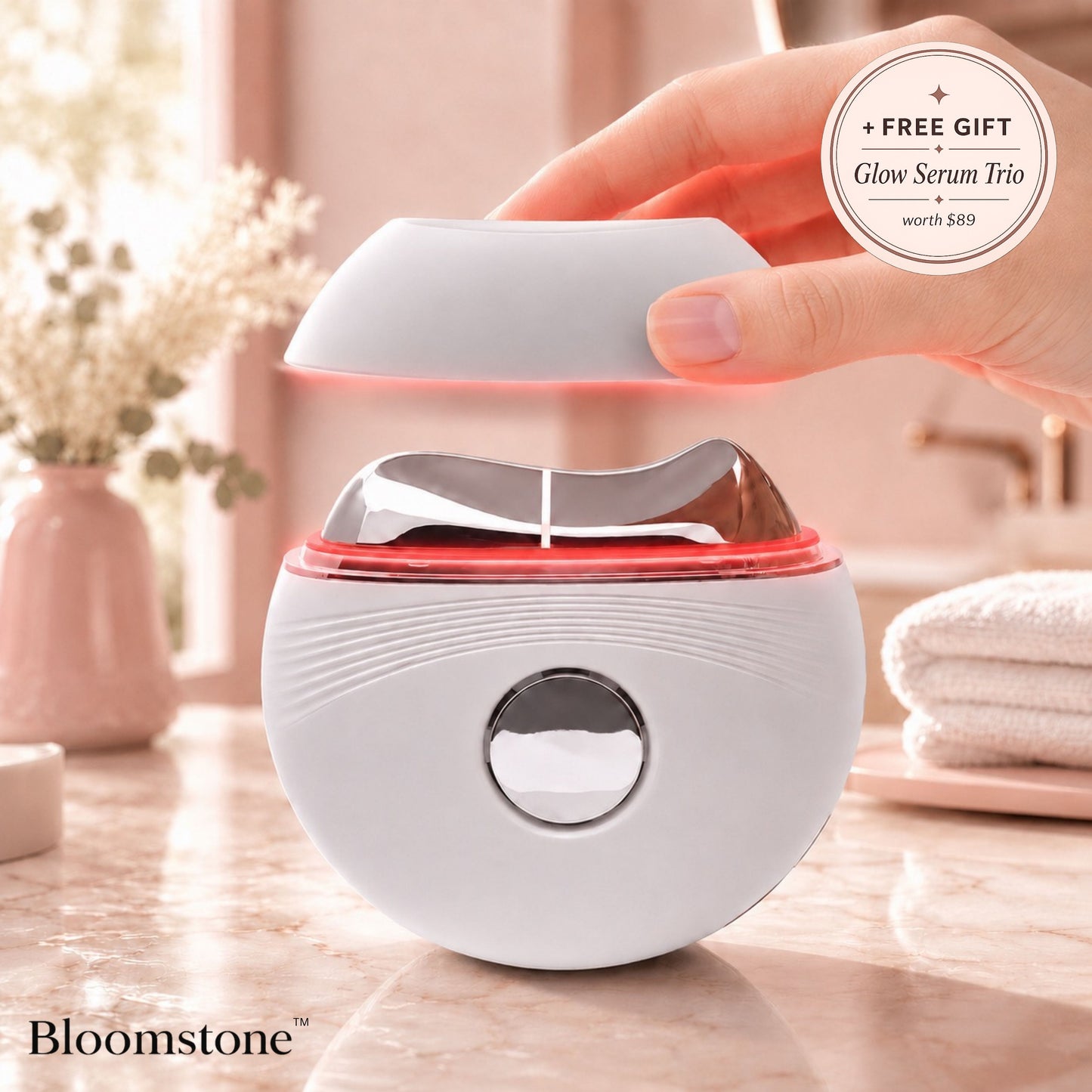 Bloomstone™ Light Therapy Gua Sha