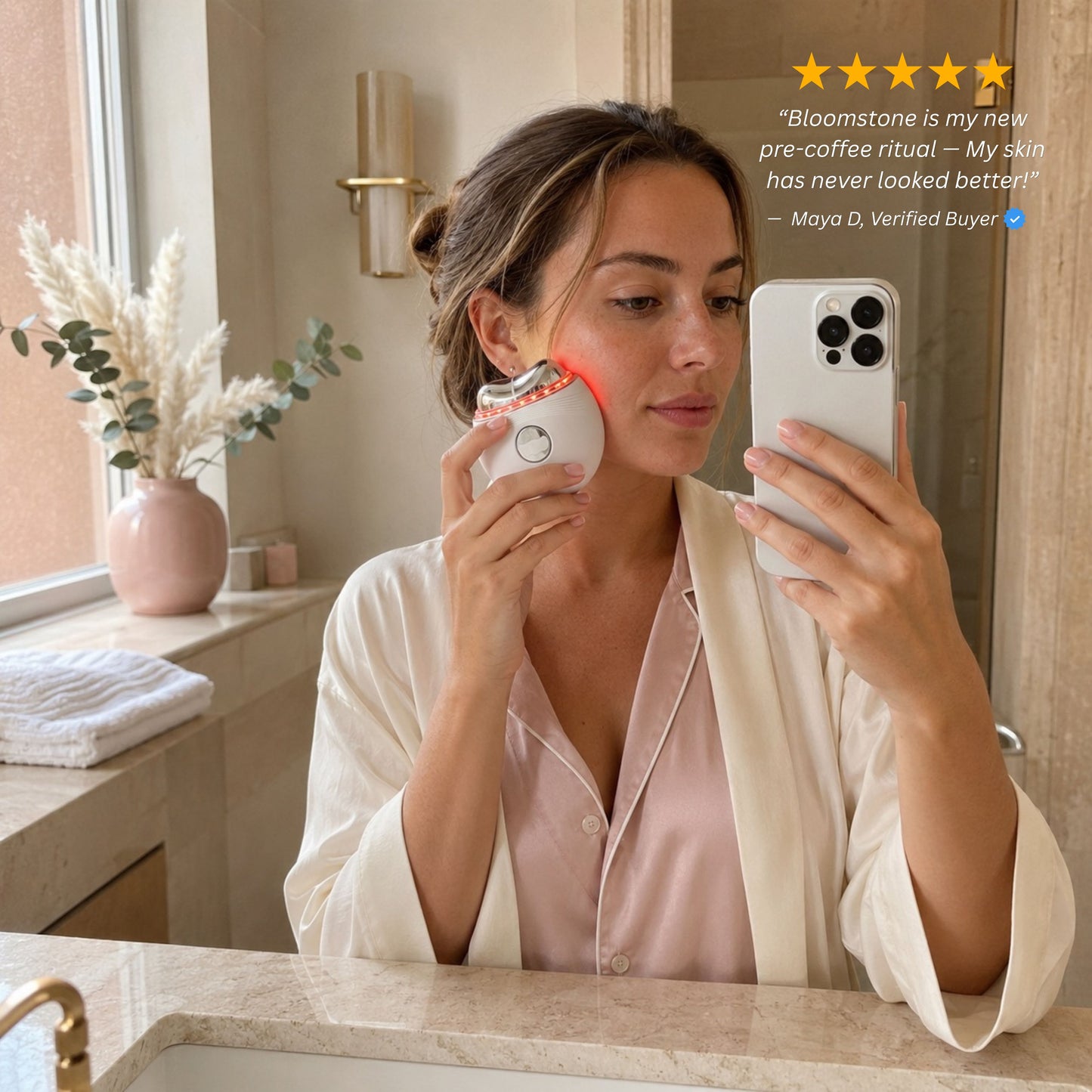 Bloomstone™ Light Therapy Gua Sha