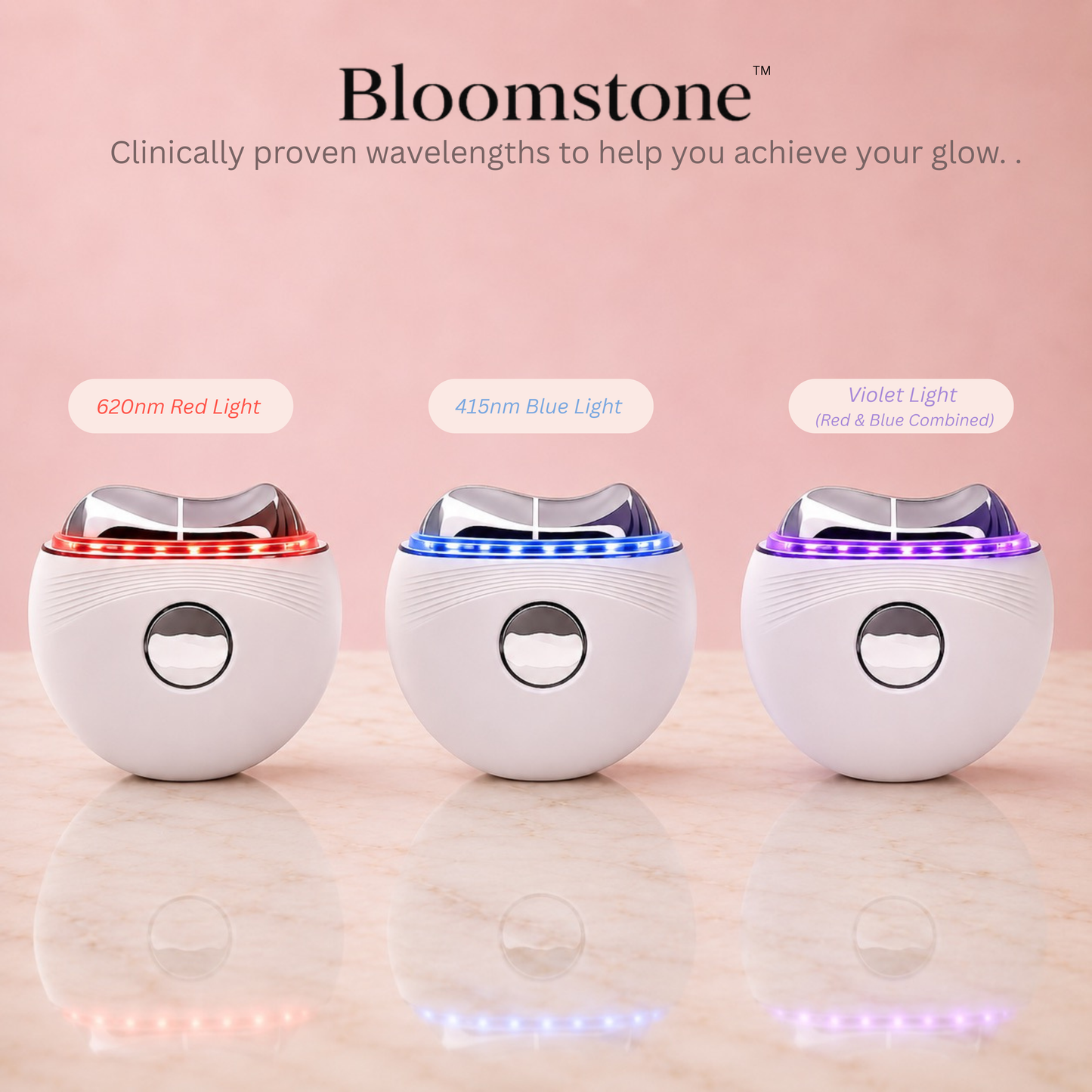 Bloomstone™ 6-in-1 Light Therapy Beauty Device